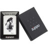 Zippo Classic 29645 — белый мат, рисунок Спазук