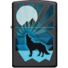 Зажигалка ZIPPO WOLF AND MOON 29864