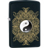 Zippo Classic 28829 — металлическая зажигалка, чёрная матовая